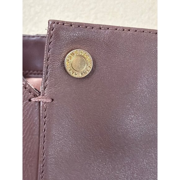 Cole Haan Chrystie Grand 360 Brown Leather Knee High Boots Women's Sz 7.5 NWOB - Picture 15 of 16